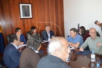 Reunión en Telde sobre la GC-1 (Foto TA)